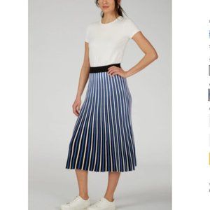 STRIPE PLEAT SKIRT - 525 AMERICA
